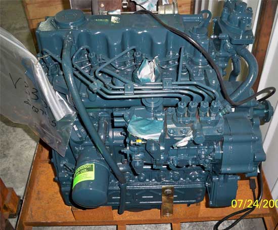 Kubota V3300TER-AG Rebuilt Engine: Kubota Tractor M8200, M8540